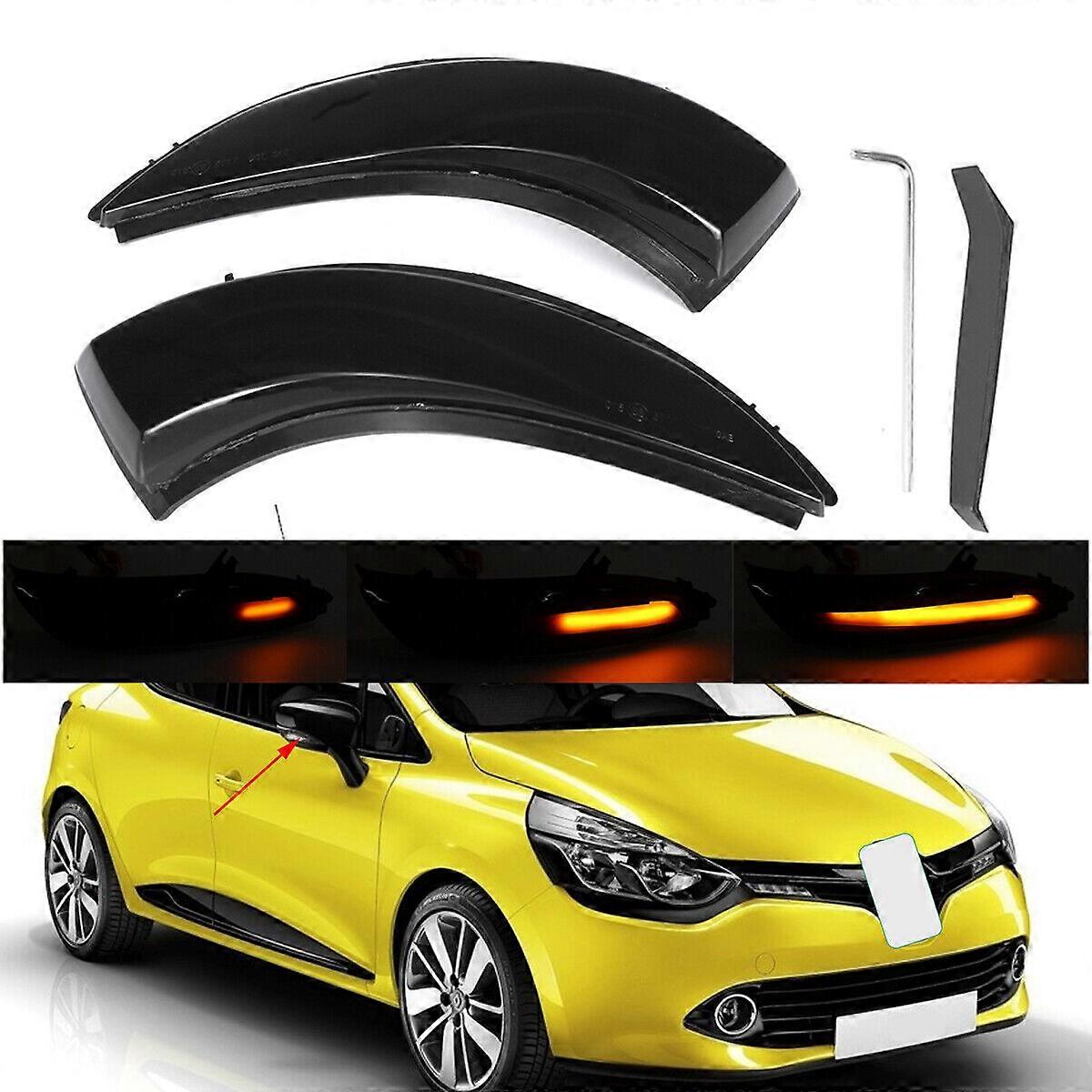 Para Renault Captur Kaptur 2013-16 Clio IV MK4 Dynamic LED Mirror Light