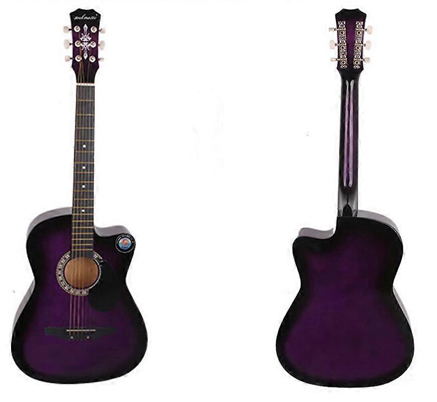 Nuova chitarra acustica professionale Callaway Folk da 38 pollici ESSENZIALI DA PALCO Viola