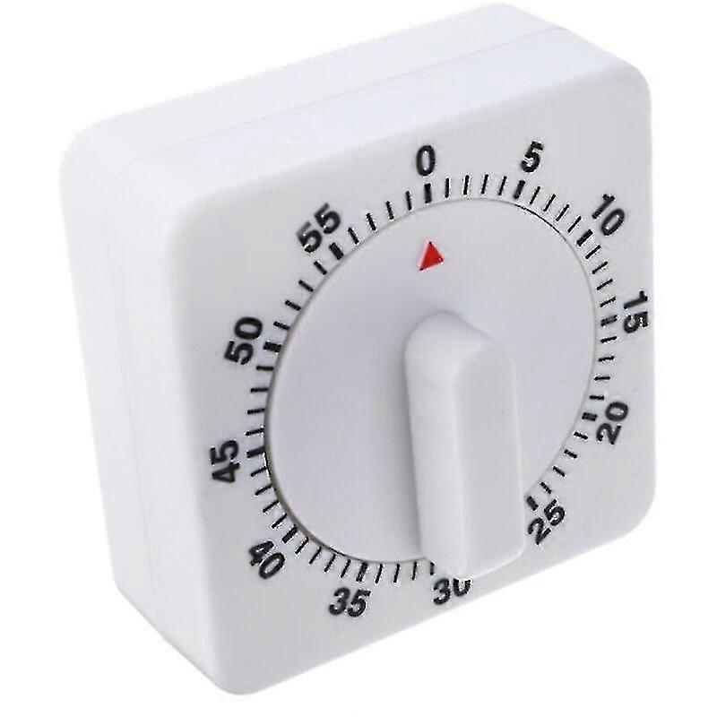 Small Square Kitchen Timer 60 Minute Mechanical Timer Reminder Timer For Cooking, Baking, Sports, Study, Etc.