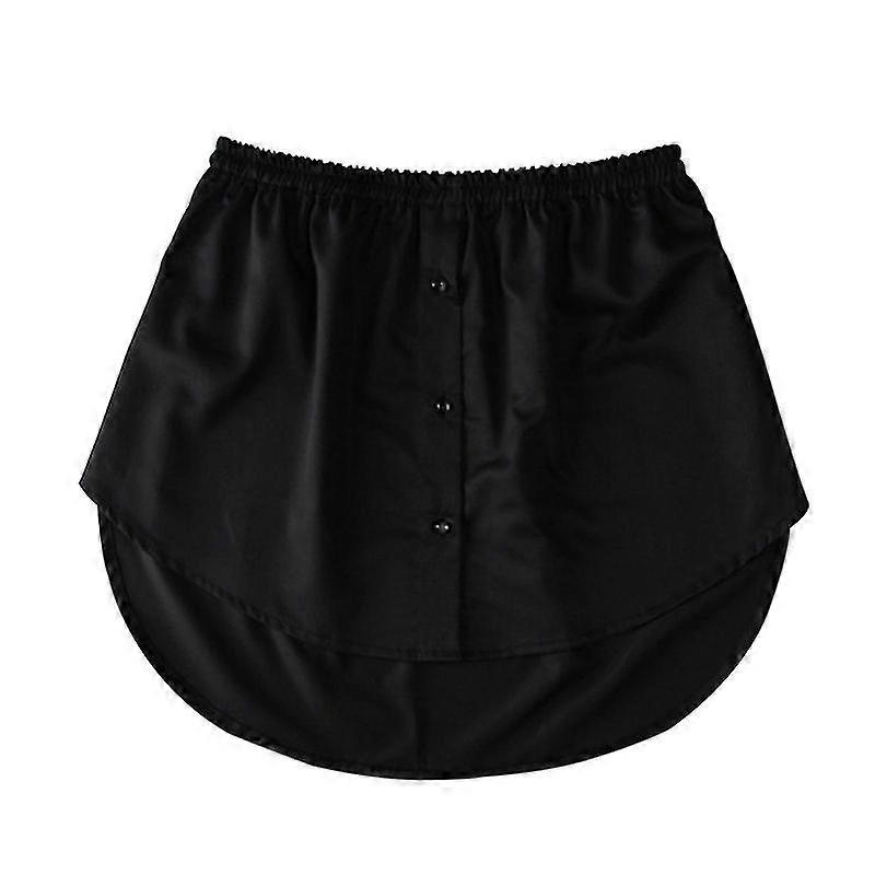 Faux Chemise Queue Chemisier Ourlet Jupe Pull Extender Détachable