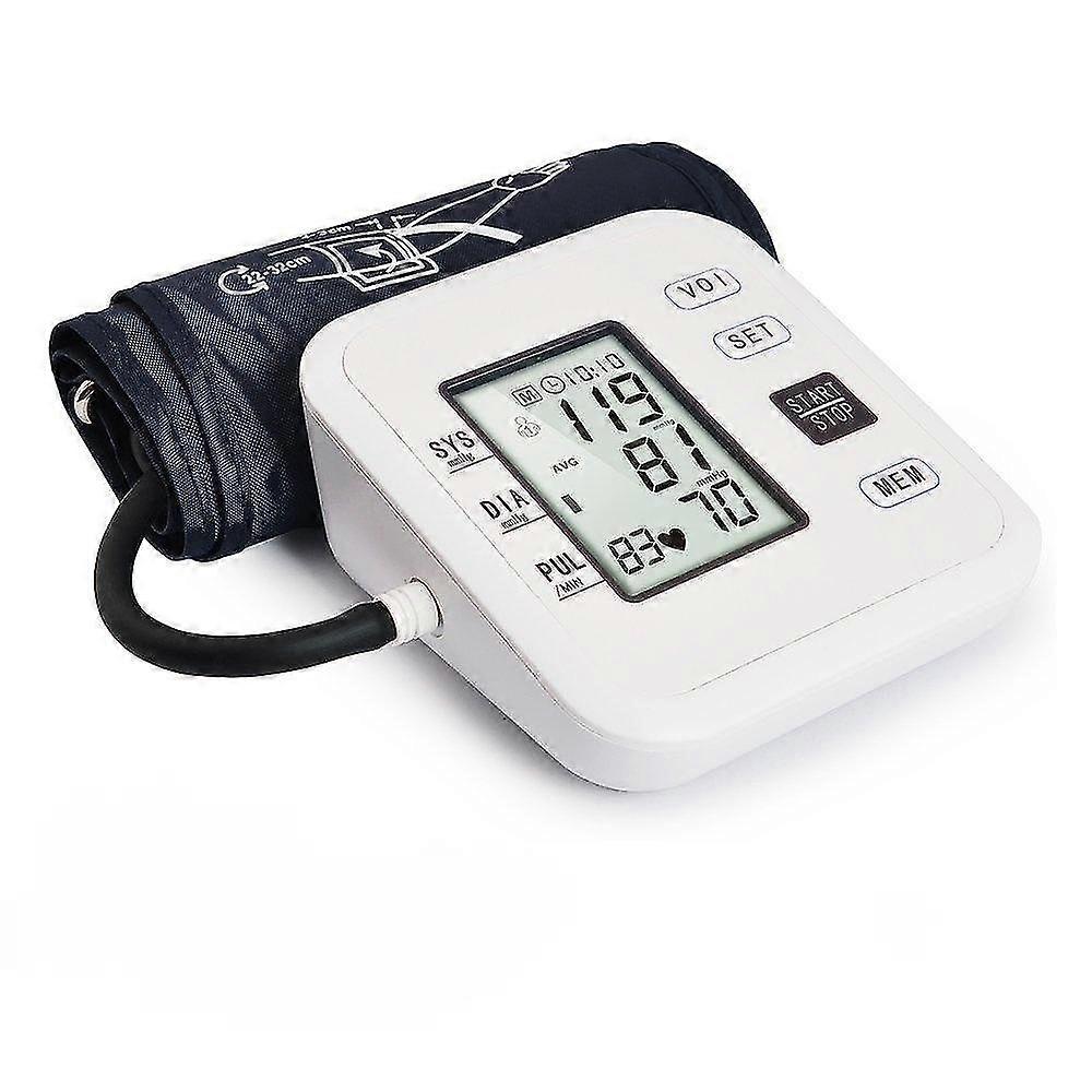 High Accurate Digital Blood Pressure Monitor Upper Arm Type Bp Machine With Irregular Heartbeat Indicator
