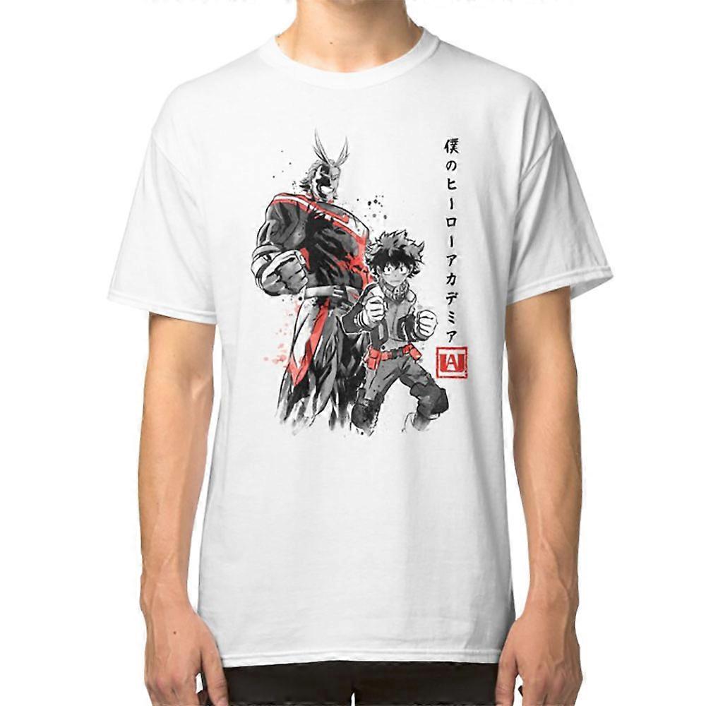 Hero Academia sumi-e Tişört