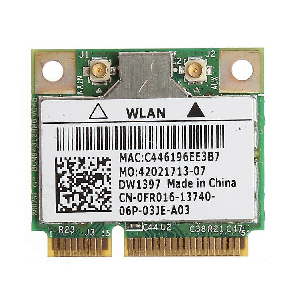 موصل محول شبكة PCIe Wifi Mini PCIe Wifi BCM94312HMG2L DW1397