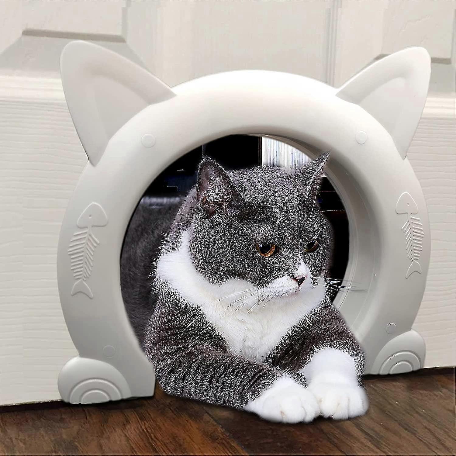 Cat Doorcat Doorsuitable For Smallmedium And Large Catsfor Cat Toilet, Cat House, Cat Basin
