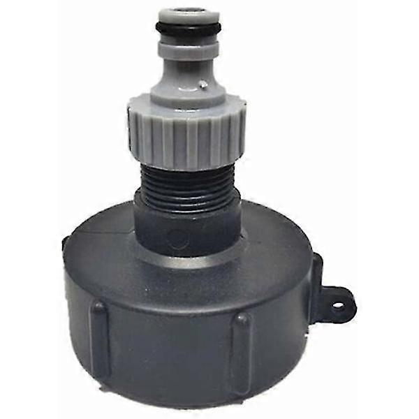 Quick Coupling Nipple for 1000L Tank, S60X6 IBC Connection Multi Tank Faucet Coupling, Hose Coupling for IBC Tank Adapter (P