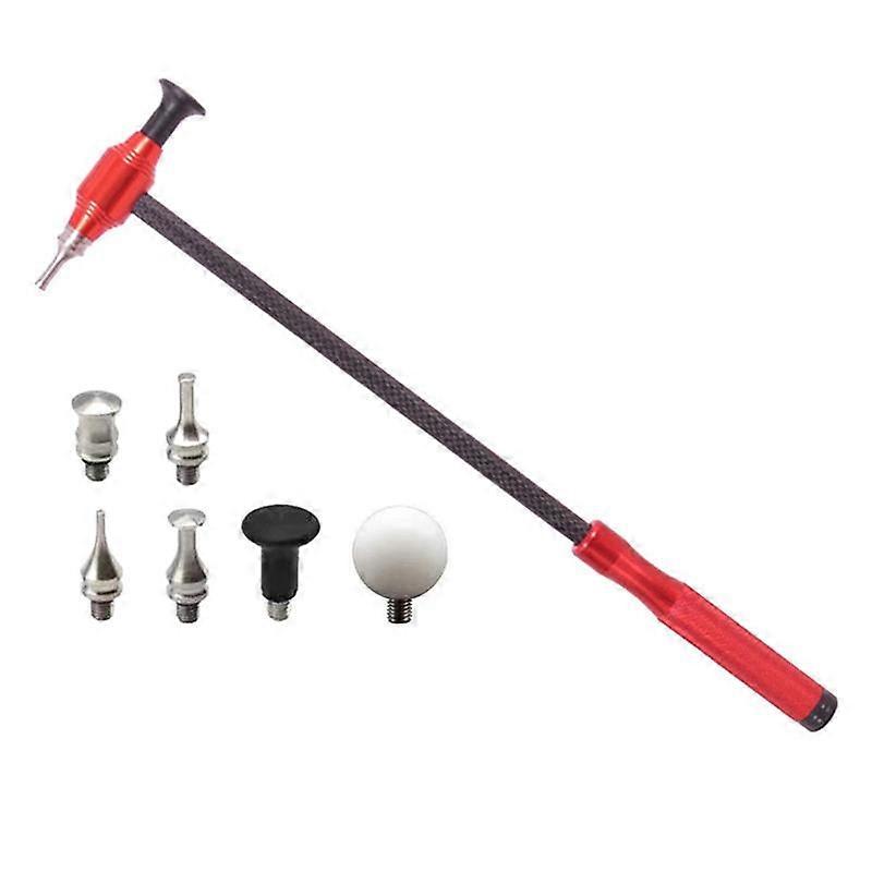 7-Piece Carbon Fiber Sheet Metal Hammer Set for Repairing Depression