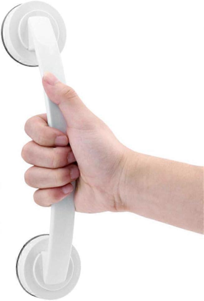 Suction cup door handle bathroom anti-slip suction rails, portable mobility handle with super strong suction cup for shower room window19.4*6.5cm