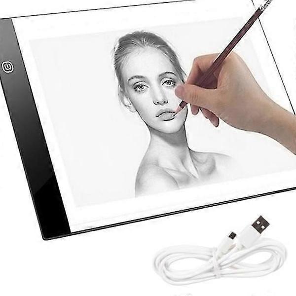 A4 LED Drawing board - Light table / Light board - Portable white