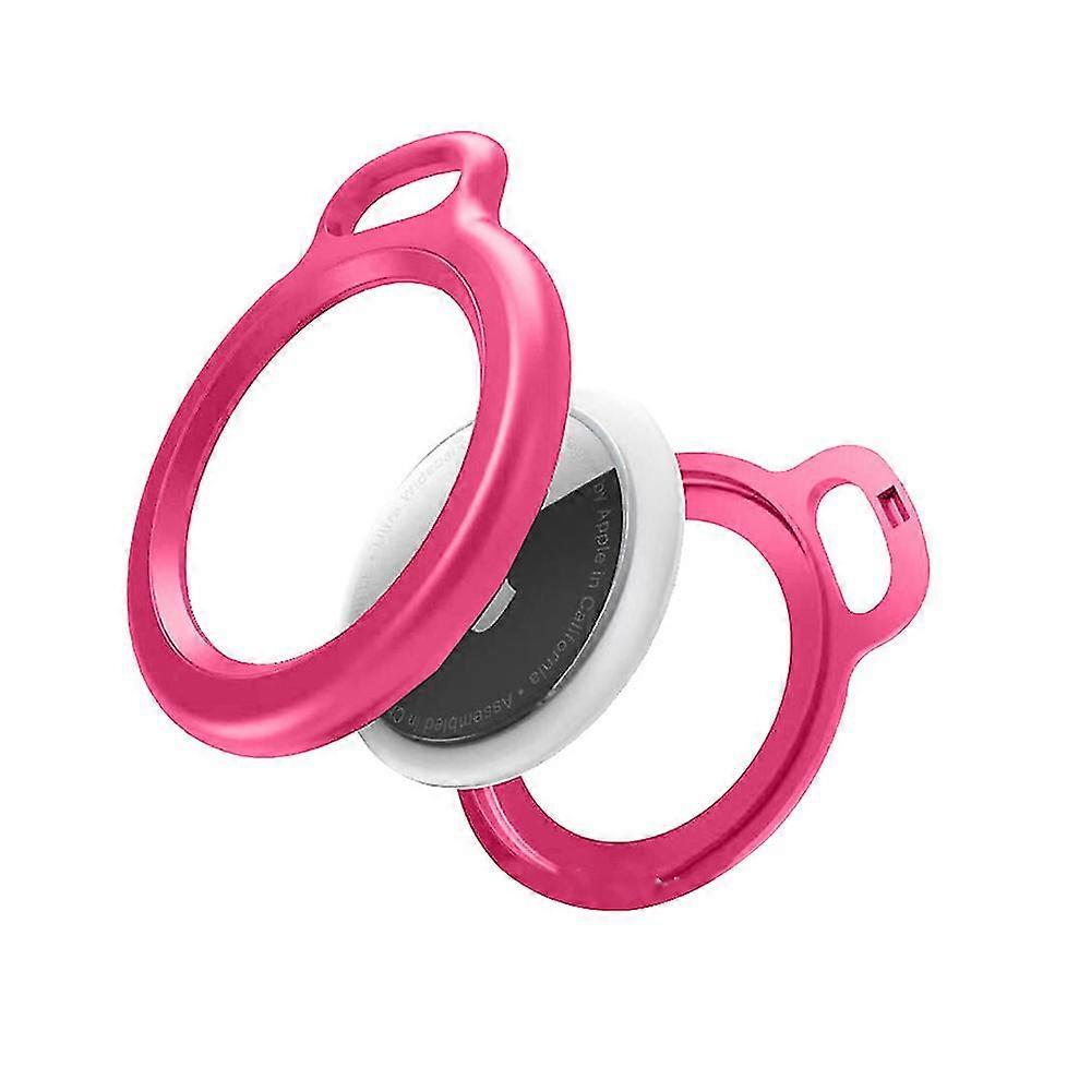 4 Packs Airtag Case Key Ring, Keychain Holder For Airtags Items