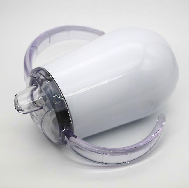 Purple Baby Sipper Cup with Double Handles and Cute Ears Lid – Spill-Proof and BPA-Free main image 1