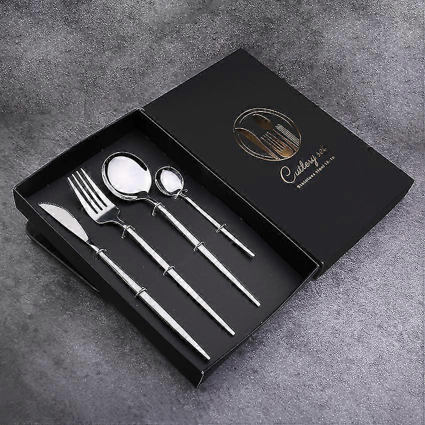 Kitchen Tableware Chopsticks Western Steak Cutlery Set (a)
