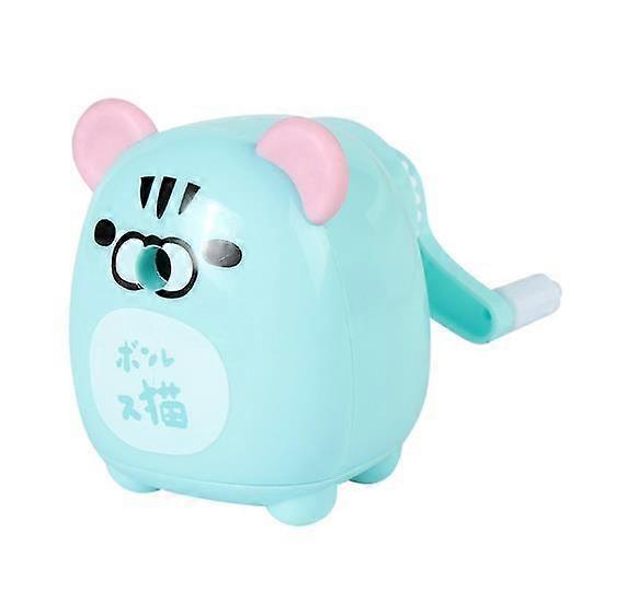 Pencil Sharpener ,Manual Pencil Sharpener Single Hole Cute Cartoon Animal Shape Stationery for Students Girl Boy