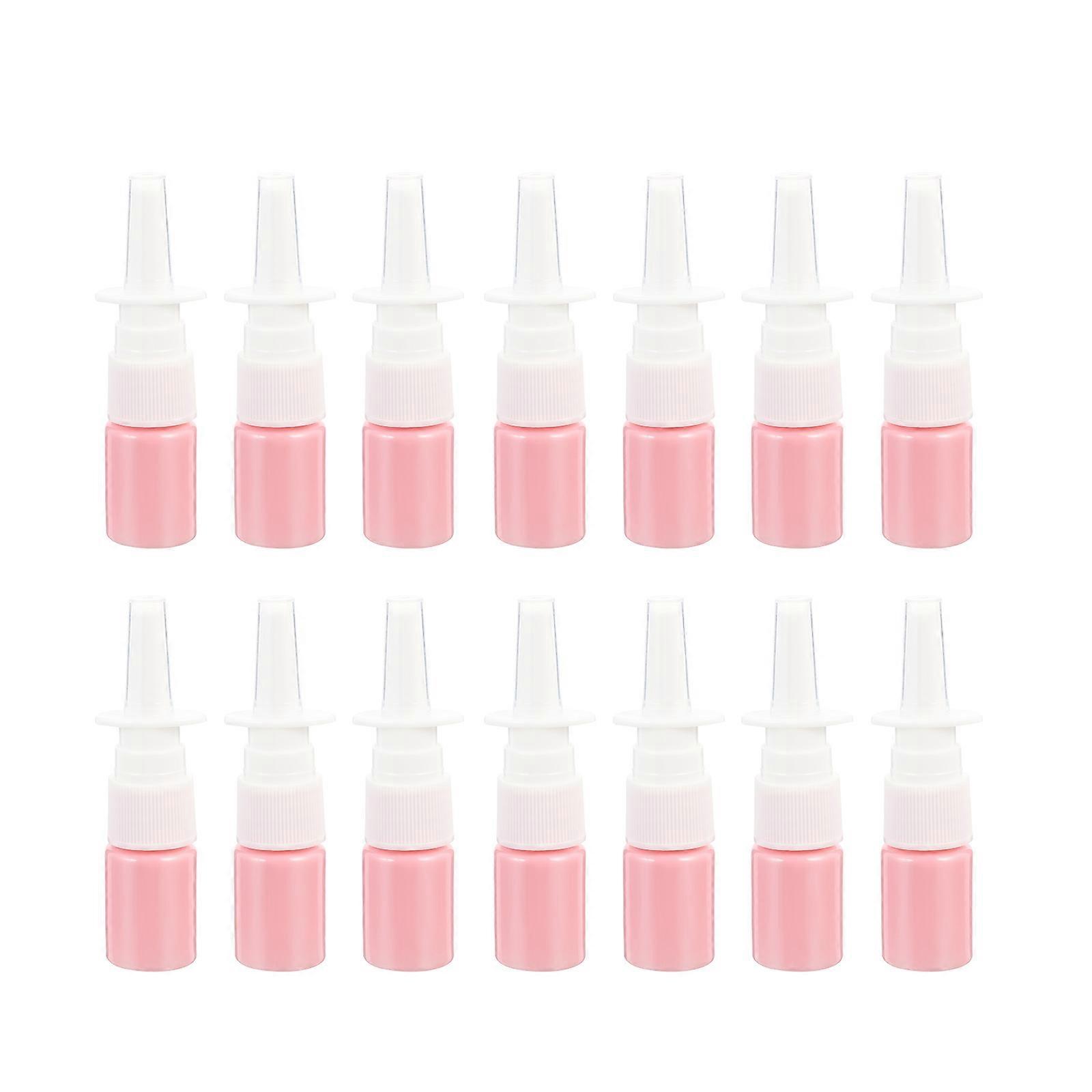 1 Set 50Pcs 5ml PET Spray Bottles Nasal Spray Empty Bottles Travel Bottles