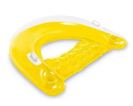 Inflatable Pool Floats Inflatable Floating Chair With Armrest And Cup Holder,float Lounge Water Hammock For Swimming Beach