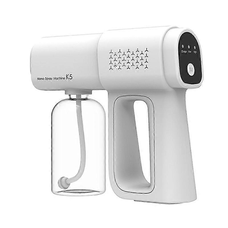 K5 Nano Spray Gun Sanitizer Sprayers USB Rechargeable Handheld Steam Disinfection Sprayer Gun Humidifier for Home Garden