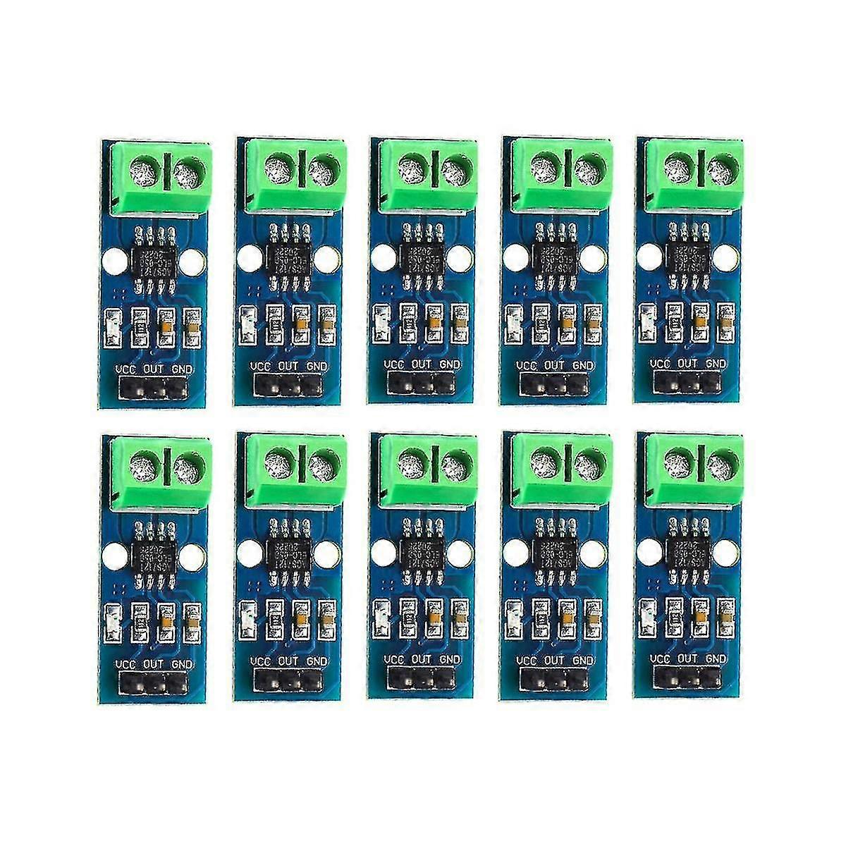 10pcs 5a Range Current Sensor Acs712 Module Ac/dc Power Sensor Board (5a)