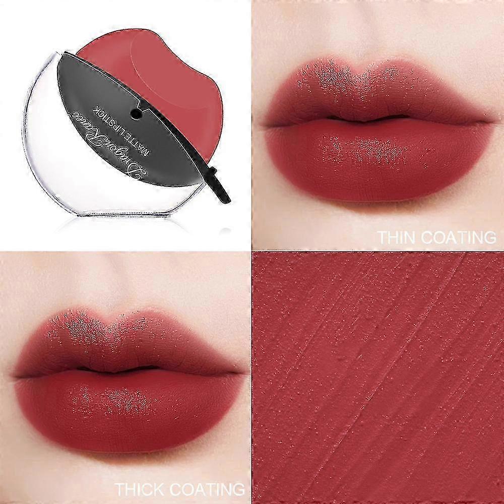 Mat Rouge à lèvres Lèvres Forme Lazy Lazy Rouge à lèvres Maquillage à lèvres longue durée