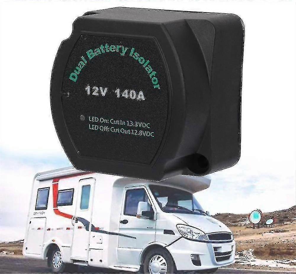 Dual Battery Split Charge Relay 12v 140a Voltage Sensitive Campervan Vsr--