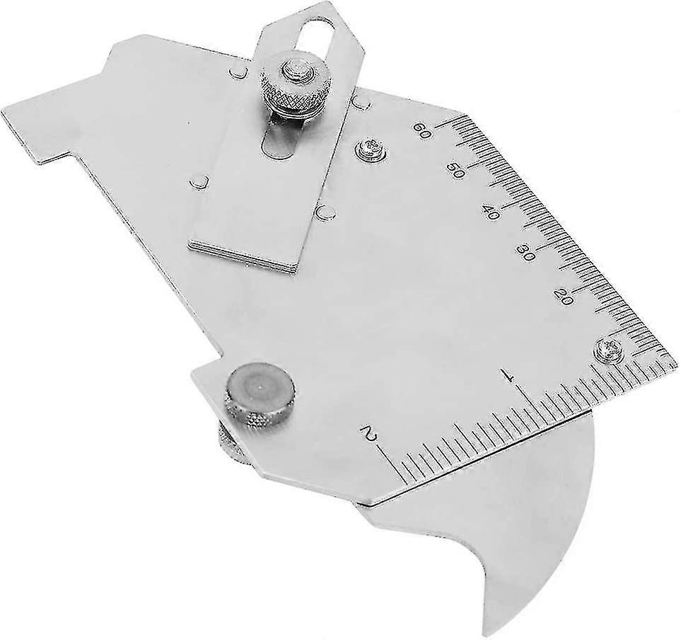 Kam Tipi Fileto Kaynak Ölçer Aracı Mg-8 Kaynak Köprüsü Kontrol Cetveli 1 Adet