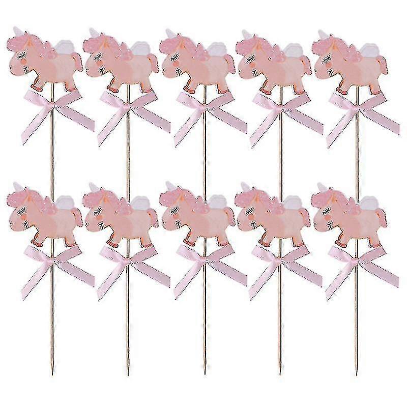 10pcs Cartoon Cake Toppers