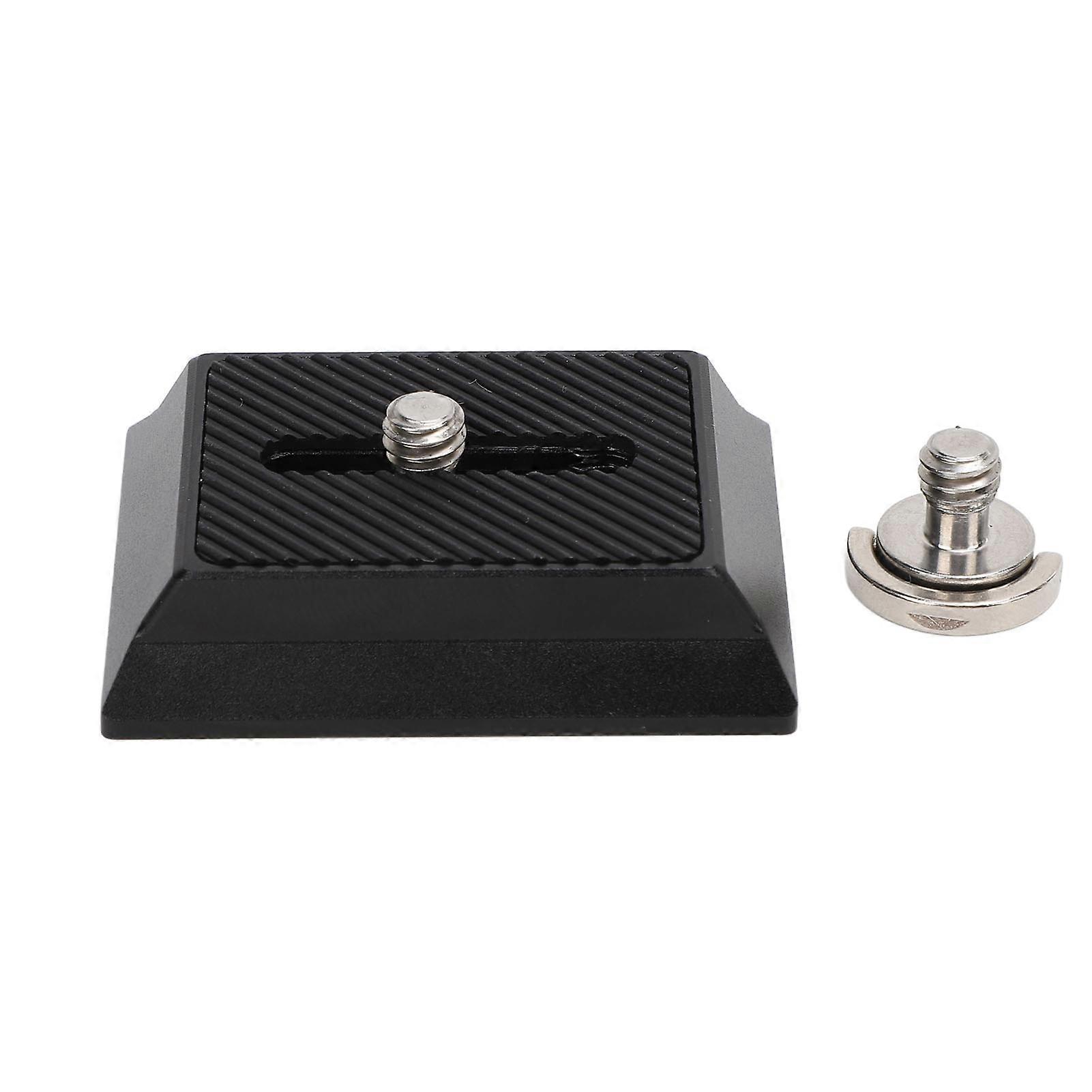 Quick Release Plate Aluminum Alloy Rapid Connect Quick Release Camera Tripod Mounting Plate with 1/4 Inch Screw for Arca for RC5 501 Ball Head