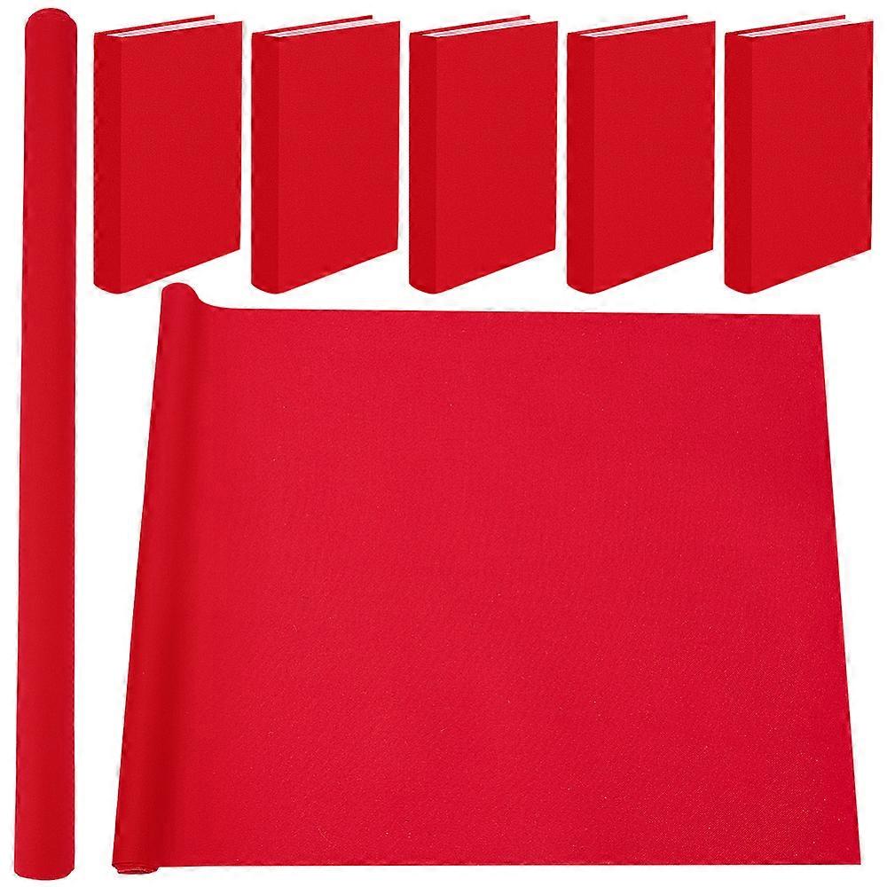 Satin Book Covers Red 1100x420x0.1mm