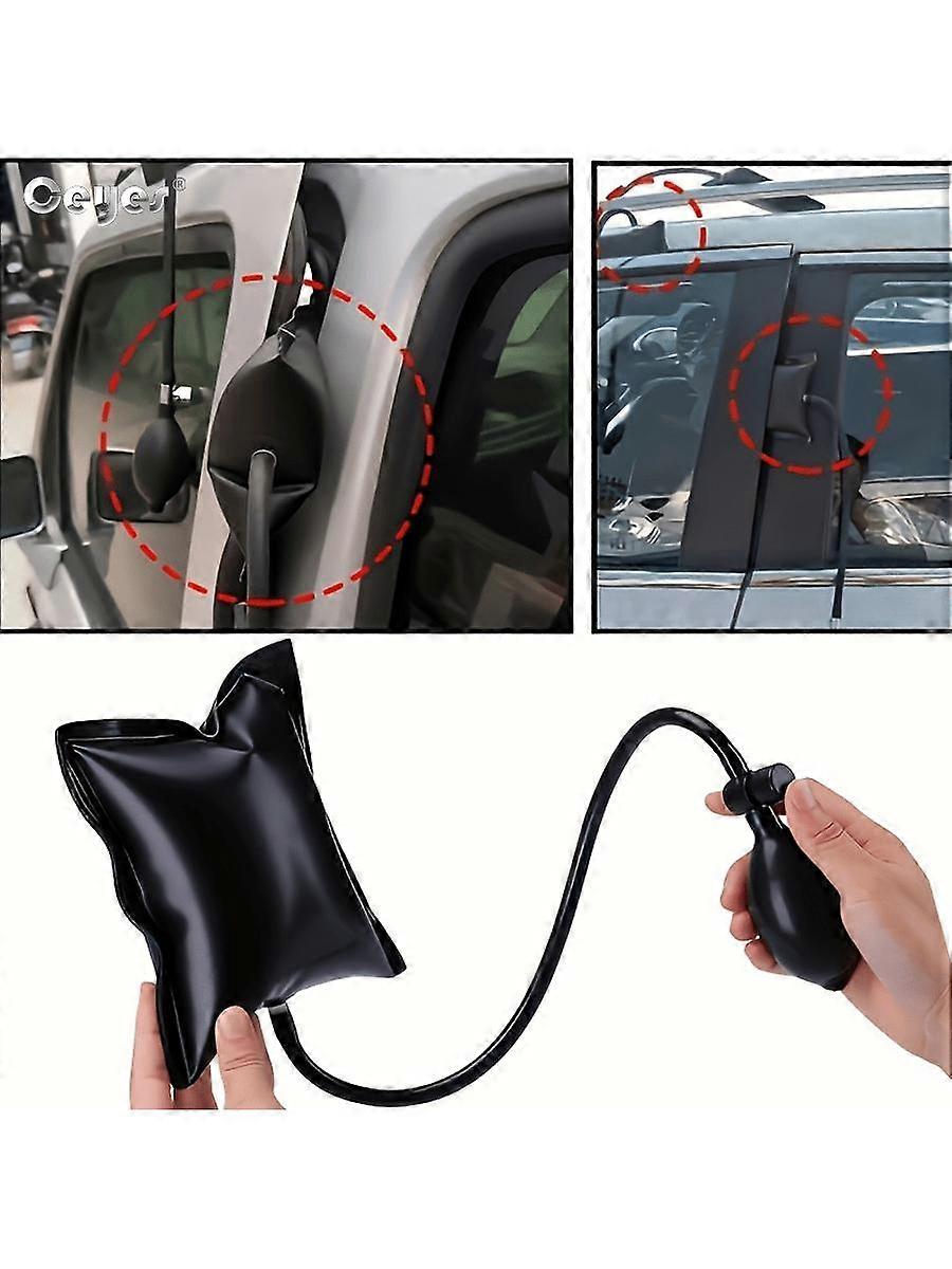 כרית אוויר להתקנת דלת וחלון עם משאבת יד, פותח דלתות רכב מתנפח כלי לתיקון רכב