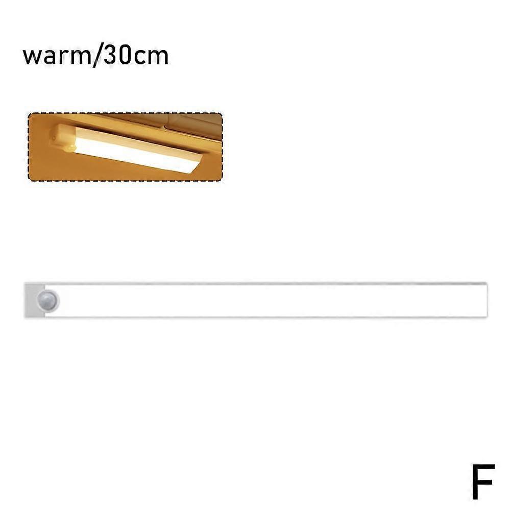 USB Rechargeable LED Strip Motion Sensor Light Wireless Cabinet Kitchen Wardrobe