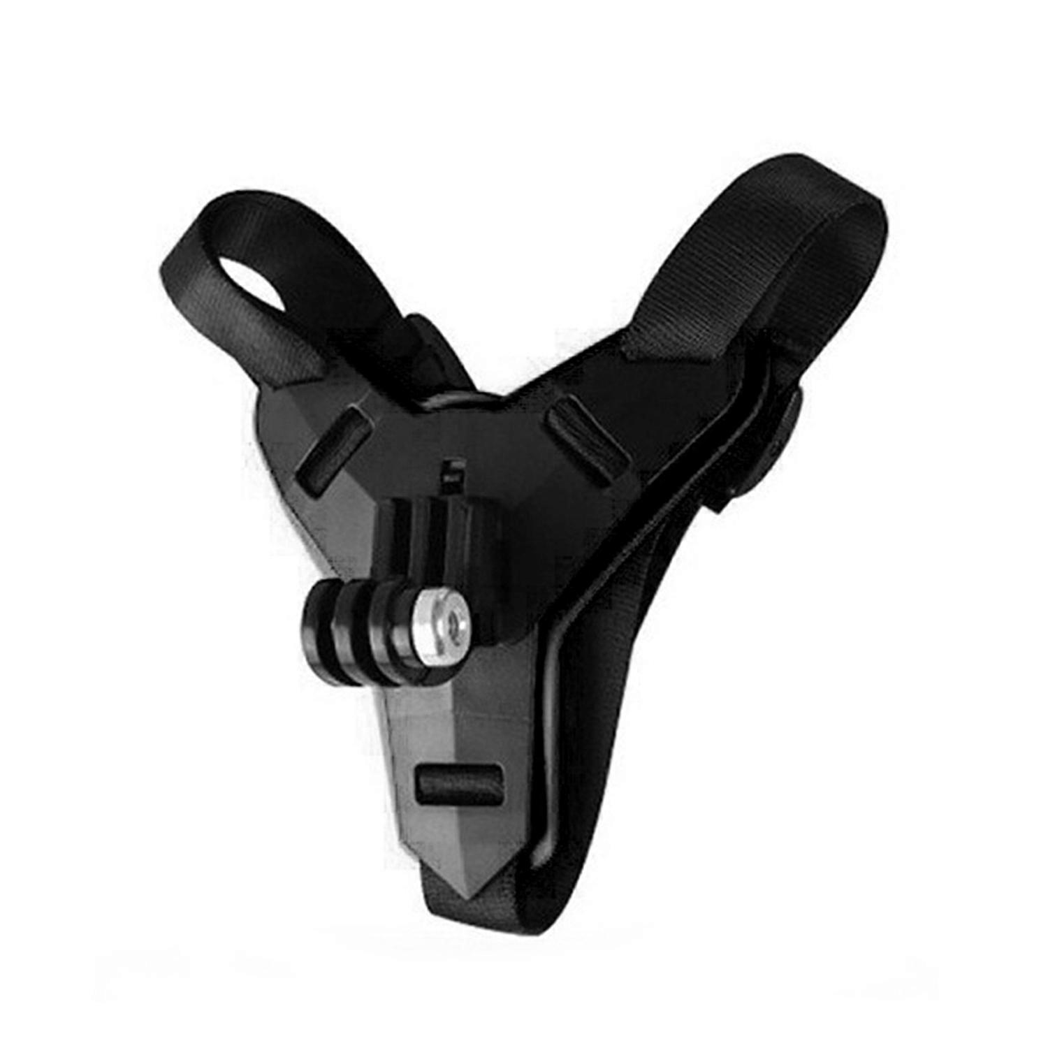 Action Camera Bracket Adjustable Easy Install Helmet Chin Holder Bracket Motorcycle Chin Strap Mount