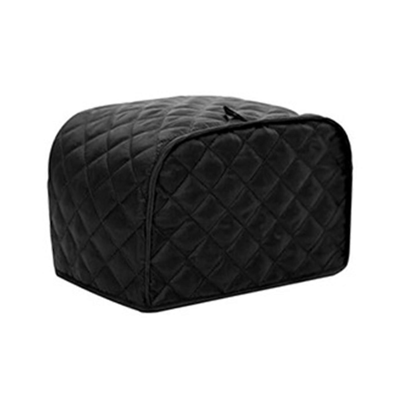 Practicability Toaster Cover Fine Stitching Poly Pongee Two Slice Toaster Appliance Cover for Home
