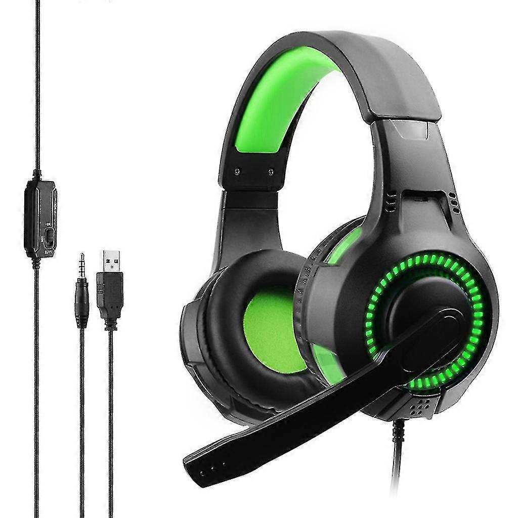 Headphones With Microphone Hi-fi Gaming Headset Computer Portable Earphone For Pc Ps4 X-box One Pc