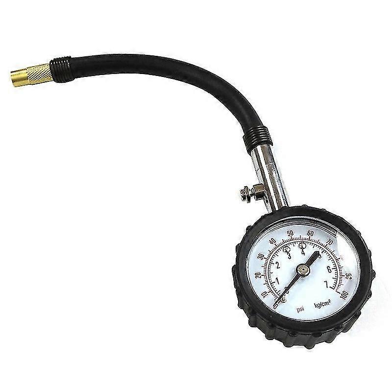 Tire Pressure Long Tube Gauge Meter High-precision Tyre Air Tester For Car Motorcycle Monitoring System