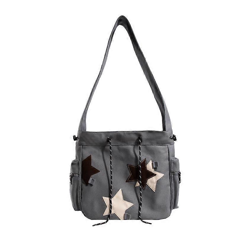 Single Shoulder Bag Women's Bag Simple Fashion Large Capacity Hand Crossbody Trend Canvas Bag