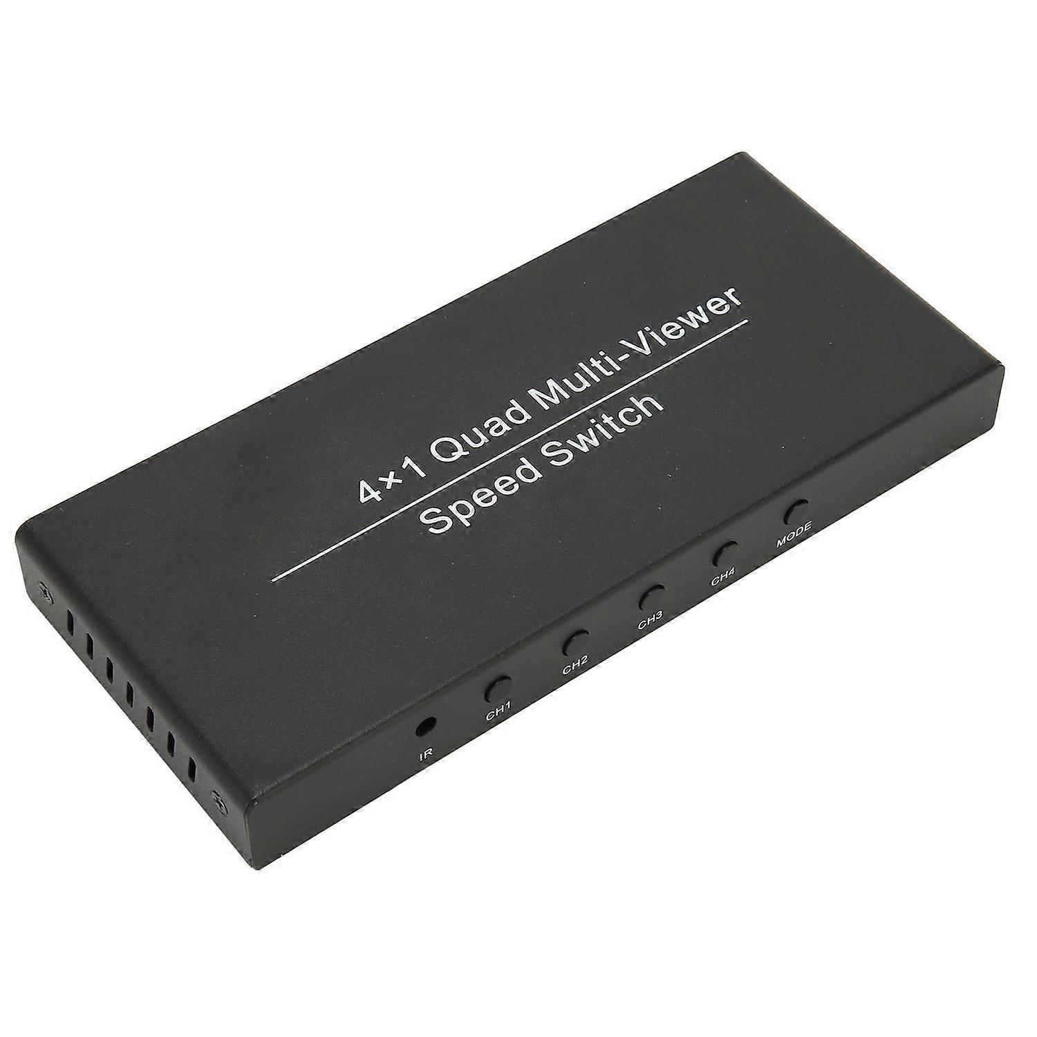 4X1 HD Multimedia Interface Multi Switcher 4 in 1 Out 1080P At 60Hz HD Multimedia Interface Multi Vi