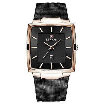 Reward Square Horloge Voor Mannen Mode Polshorloges Met Beweging Waterdichte Herenhorloges Rd62009m-c