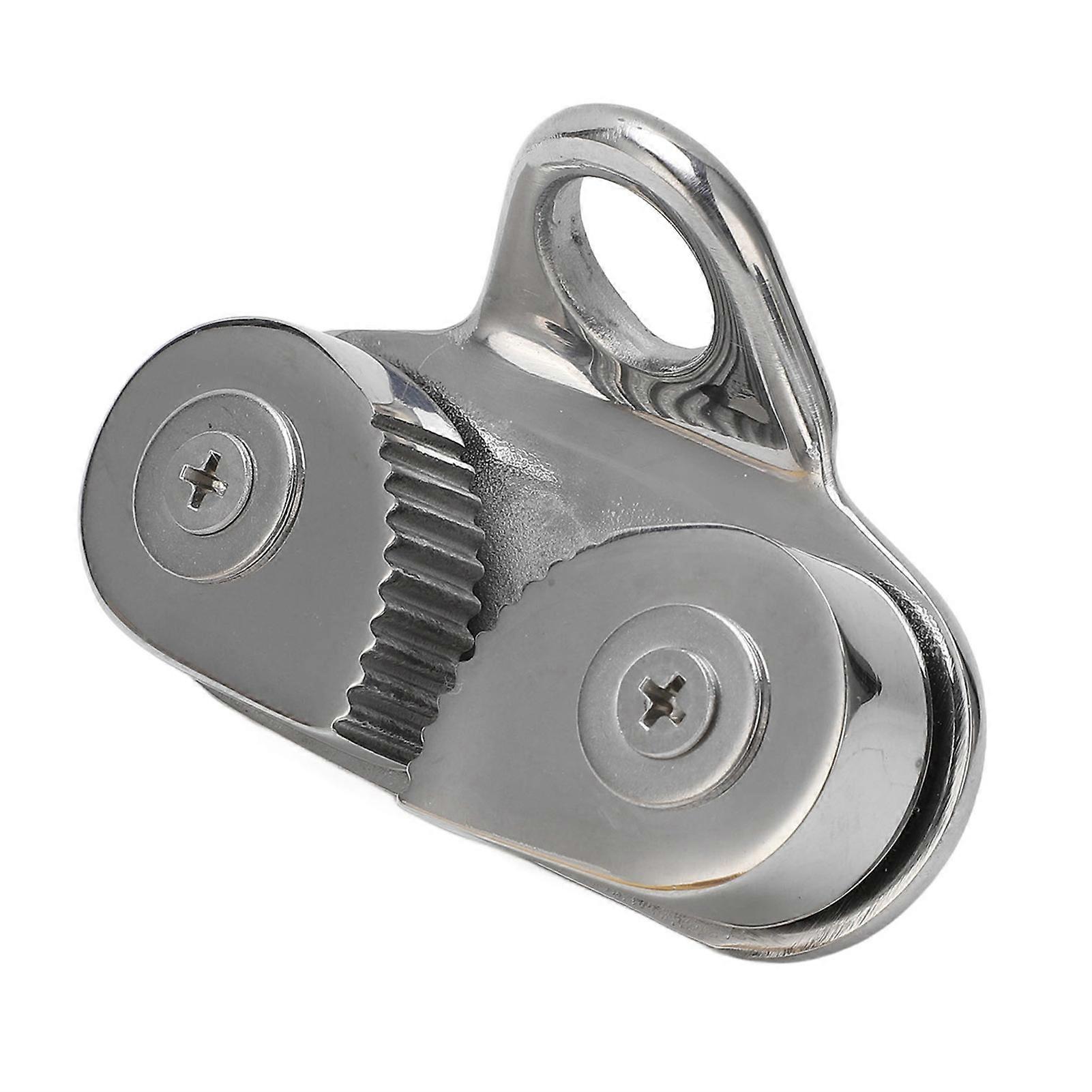 316 Stainless Steel Cam Cleat Rust Proof Fairlead Leading Ring Fit For Boat 3 to 15mm Rope
