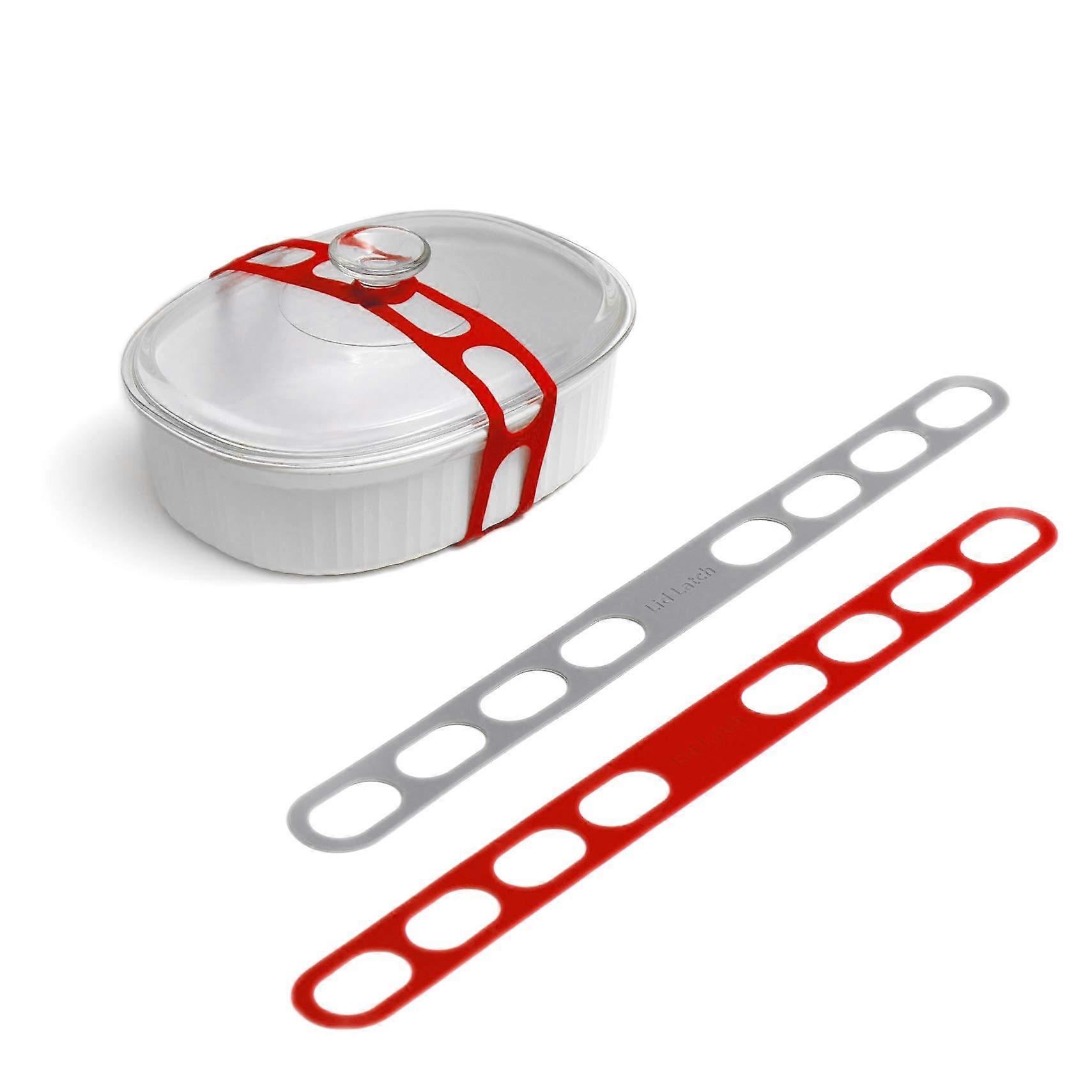 Lid Latch for Crockpots and Casserole Dishes - Universal Fit, Durable Plastic, Compatible with 4-6 Qt Models