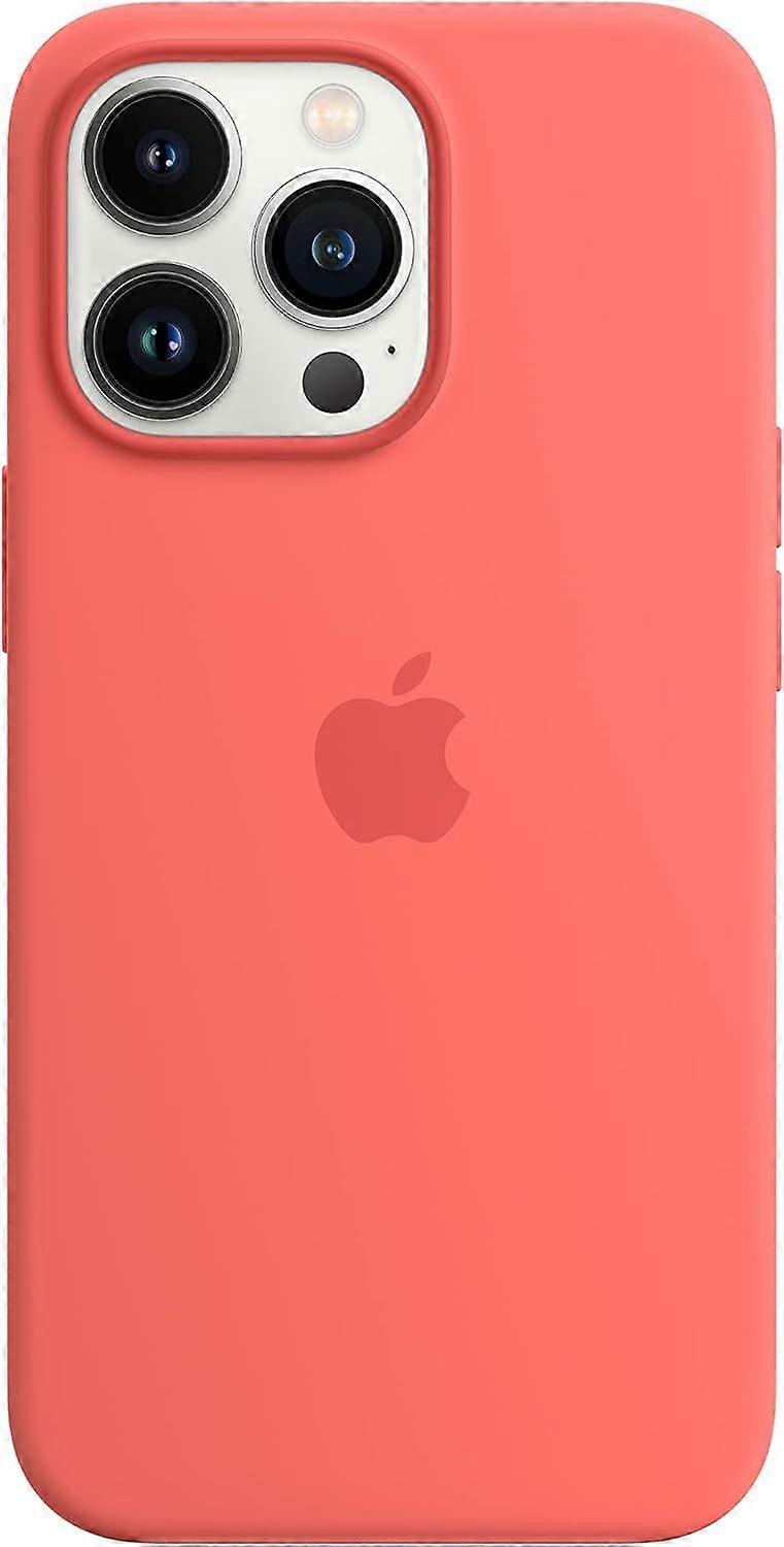 Apple Silicone Case with MagSafe (for iPhone 13 Pro)   Pomelo Pink