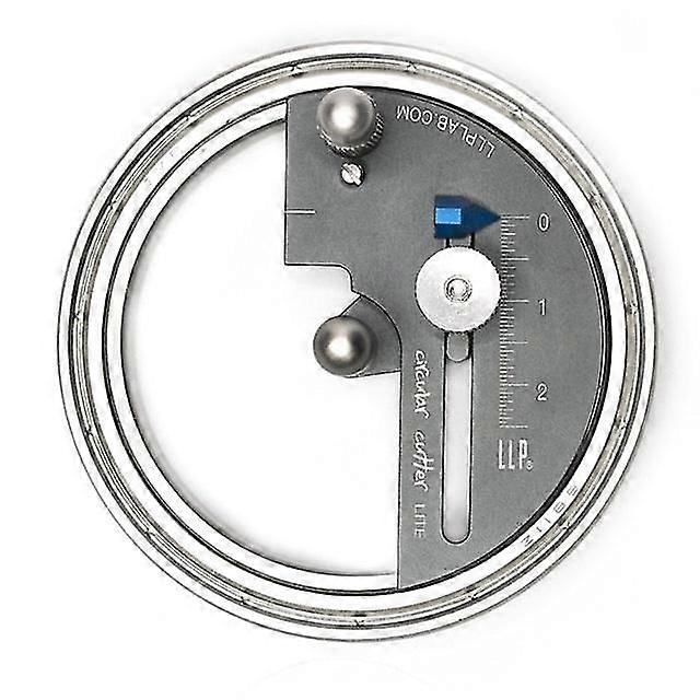 Stepless Adjustment Circular Cutter, Round Paper Knife, Circle Cutting Compass For Sandpaper Covering Paper Craft Design