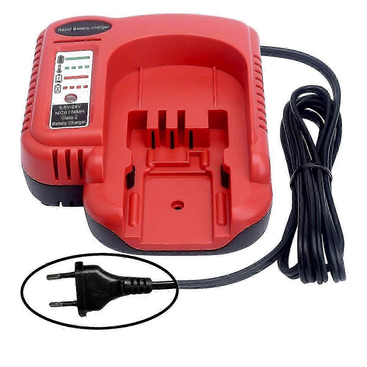 Chargeur rapide de rechange pour batterie Black & Decker compatible avec les batteries Black and Decker 9,6 V 12 V 14,4 V 18 V 24 V NiCad et NiMh HPB1