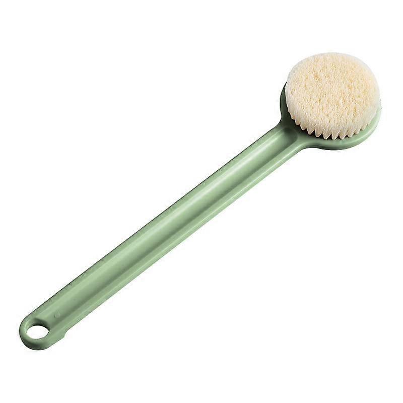 Back bath brush for shower scrubbing and cleaning