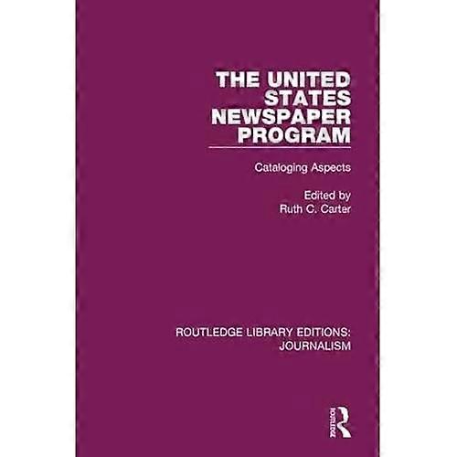 The United States Newspaper Program: Cataloging Aspects