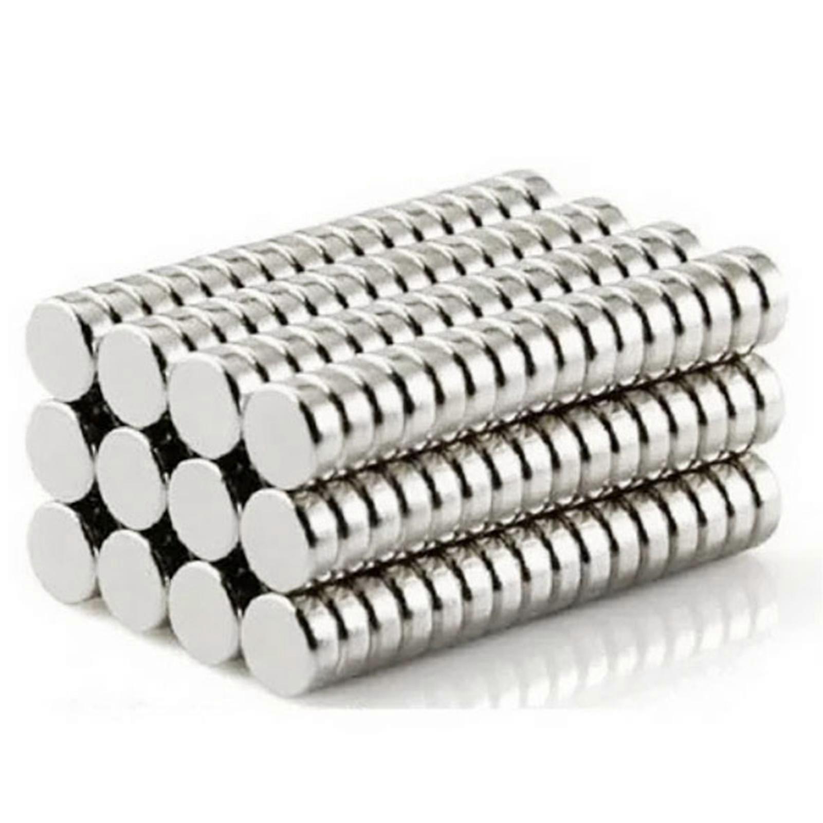 50 τεμάχια στρογγυλοί μαγνήτες νεοδυμίου 10x2mm N35 ισχυροί μαγνήτες νεοδυμίου σιδήρου