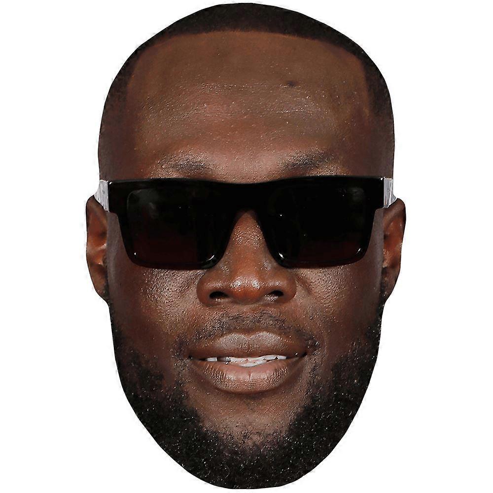 Stormzy (Glasses) Celebrity Mask, Flat Card Face