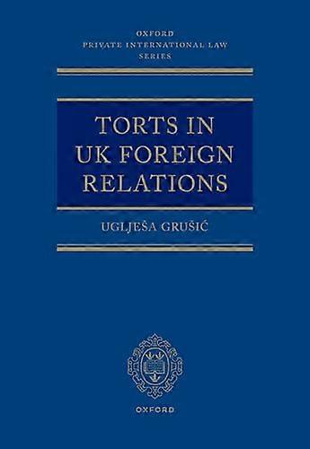 Torts in UK Foreign Relations