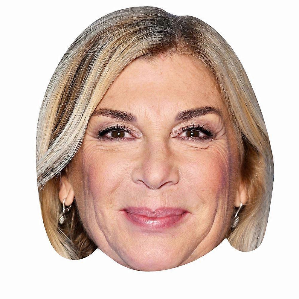 Michèle Laroque (Smile) Celebrity Mask, Flat Card Face