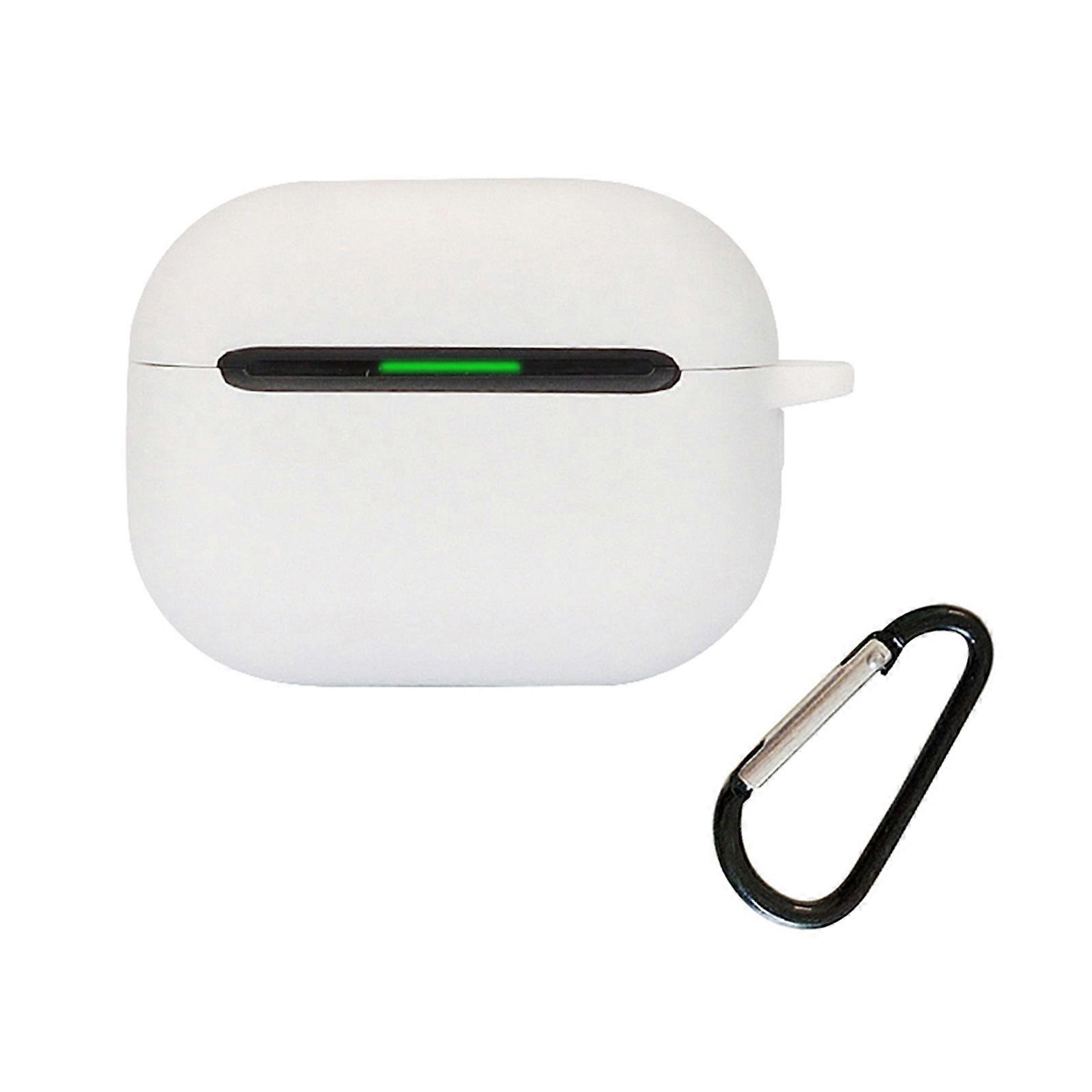 Scratchproof Carrying Case Shockproof Skin Guard Suitable for JoyBuds Plus Earbud Dustproof Housing Washable Soft Sleeve White