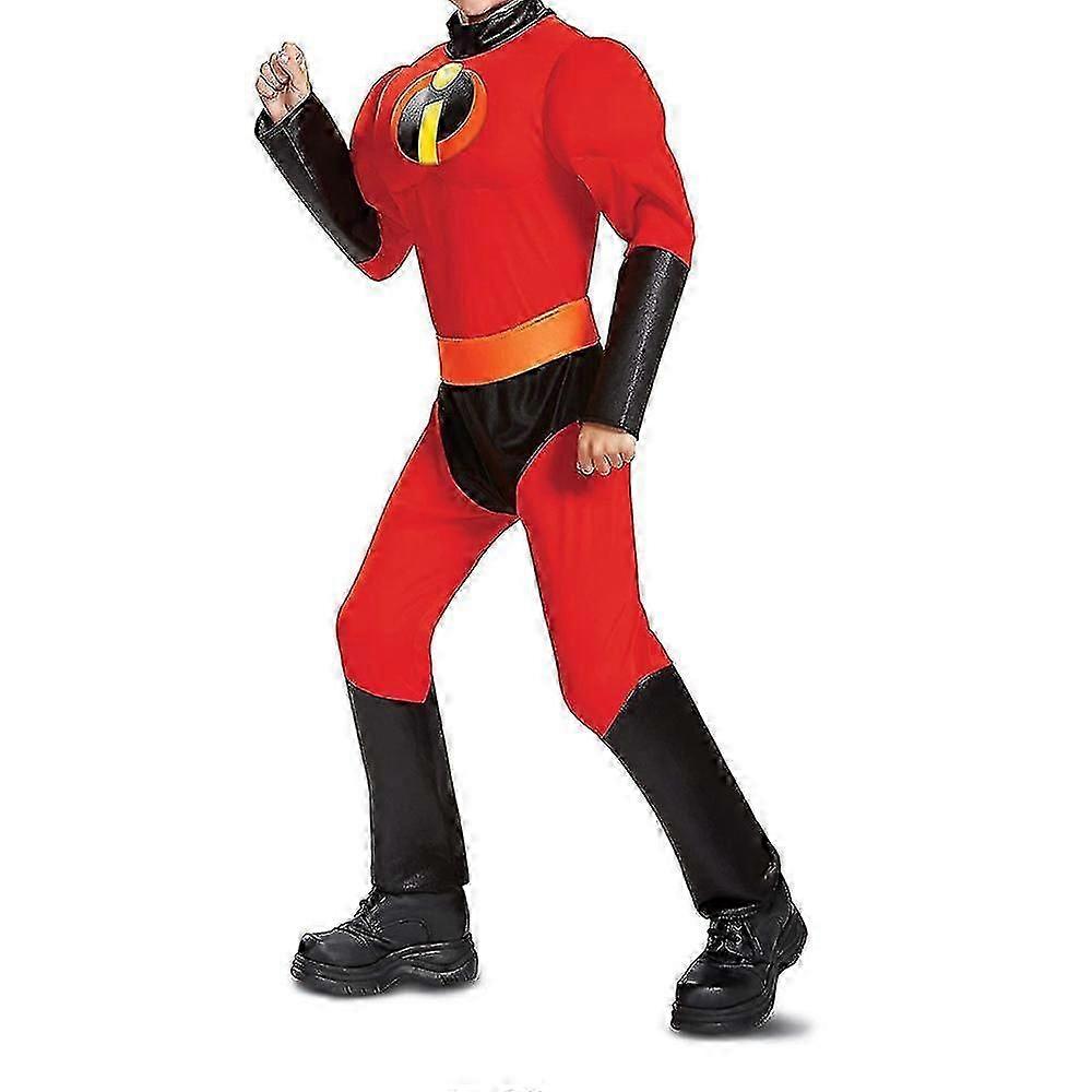 المذهلين 2 زي بوب بار تأثيري بذلة الرجال الكبار Mr.incredible bodysuit قناع بدلة هالوين زي يتوهم تلبيس ملابس -nmaov
