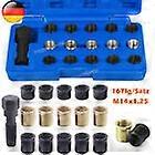Spark plug thread repair kit tap thread inserts automotive set M14x1.25