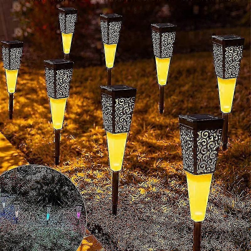 Ζωηρόχρωμο ηλιακό φως κήπων φως τοπίο κήπο αδιάβροχο Plug-in υπαίθριο ηλιακό φως γκαζόν